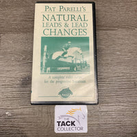 VHS Pat Parelli Natural Horsemanship "Natural Leads & Lead Changes" *dirty, older, marker/Discard, works?