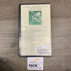 VHS Pat Parelli Natural Horsemanship "Natural Leads & Lead Changes" *dirty, older, marker/Discard, works?