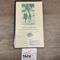 VHS Pat Parelli Natural Horsemanship "Freestyle Riding" *dirty, older, marker/Discard, works?
