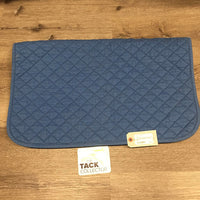 Thick Quilt Baby Saddle Pad *gc, faded, rubbed, mnr dirt, hair
