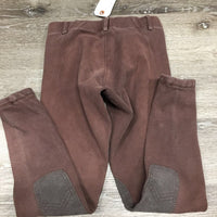 Hvy Cotton Breeches, Pull On *older, faded, dingy, gc
