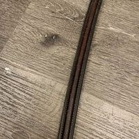 Rsd/FS Standing Martingale, rubber keeper *older, repaired, v.dirty, xholes