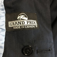Juniors Size 14 Grand Prix Shadbelly *hairy, pull, stained lining, missing button, 0 points