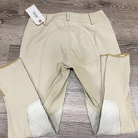 Euroseat Breeches *vgc, pilly edges, mnr knee stains, pulled seat seam & seam puckers