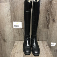 Pr Dress Boots, Zips, Grey Ariat Forms, Black Ariat Bags *like new, clean, v.mnr stains/rubs inside, older