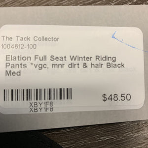 Full Seat Winter Riding Pants *vgc, mnr dirt & hair