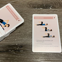 Riding exercise/training cards *in German?? *like new