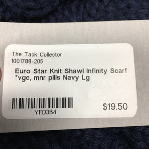 Knit Shawl Infinity Scarf *vgc, mnr pills