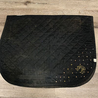 Baby Saddle Pad, bling *gc, dirty, hairy
