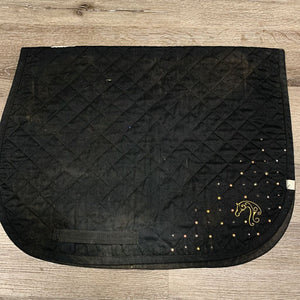 Baby Saddle Pad, bling *gc, dirty, hairy