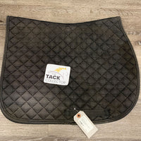 Quilt Jumper Saddle Pad, cut tabs *fair, dirty, hair, stains, rubs, tears
