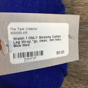 1 ONLY Stretchy Cotton Leg Wrap *gc, clean, mnr hairy
