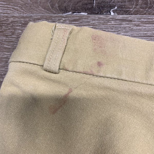 Heavy Breeches *gc, older, discolored/stained seat & legs