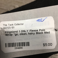 1 ONLY Fleece Polo Wrap *gc, clean, hairy
