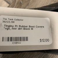 Pr Rubber Boot Covers *vgc, mnr dirt
