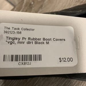 Pr Rubber Boot Covers *vgc, mnr dirt