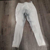 Full Seat Ribbed Breeches *gc, stains, older, rubs/pills, snags, seam puckers
