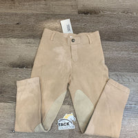 Junior Pull On Breeches *gc, stains, discoloured, faded, holey belt loops
