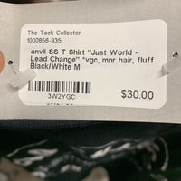 SS T Shirt "Lead Change - Be Change" *vgc, mnr hair, fluff