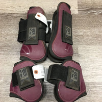Open Front & Hind Boots, 2 bags *vgc, scuffs, dirt, scrapes
