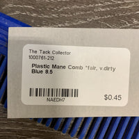 Plastic Mane Comb *fair, v.dirty
