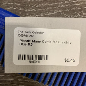 Plastic Mane Comb *fair, v.dirty
