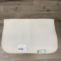Baby Saddle Pad *fair, clean, dingy, stained, threads, pilly
