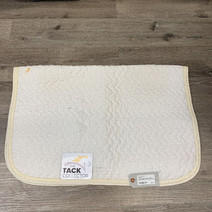 Baby Saddle Pad *fair, clean, dingy, stained, threads, pilly