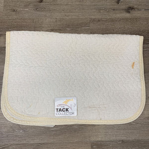 Baby Saddle Pad *fair, clean, dingy, stained, threads, pilly