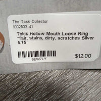 Thick Hollow Mouth Loose Ring *fair, stains, dirty, scratches
