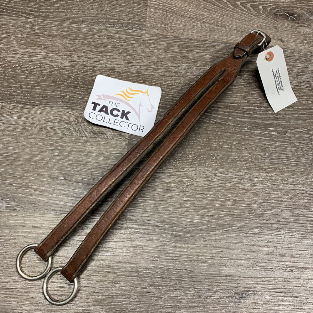 v.thick Rsd Running Martingale Attachment, buckle *fair, bent/curved, v.stiff, rubs, dirty, faded, dented edges