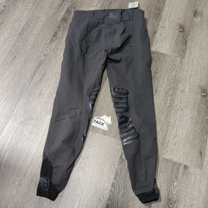 Euroseat Sticky Knee Breeches *fair, loose/undone waist stitching & lining, v.pilly, threads, pulled seam