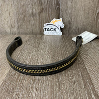 Chain Browband *gc, dirty, creases, scraped edges
