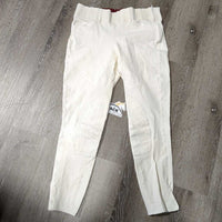Euroseat Side Zip Breeches *gc, pills, mnr stains, mnr dingy, seam puckers, older