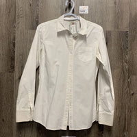 LS Western Shirt, Buttons *vgc, seam puckers, thread holes