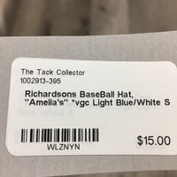 BaseBall Hat, "Amelia's" *vgc