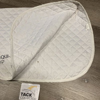 "Equi-Products" Quilt Baby Saddle Pad, embroidered *vgc, dirt/stains, mnr pills