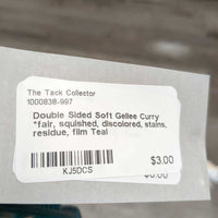 Double Sided Soft Gellee Curry *fair, squished, discolored, stains, residue, film