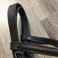 Soft Rsd FS Bridle, 0 reins *vgc, older, clean, oil, threads, tight keepers
