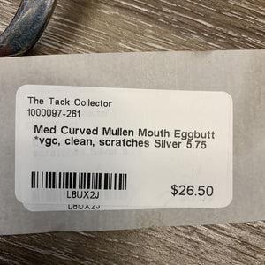 Med Curved Mullen Mouth Eggbutt *vgc, clean, scratches