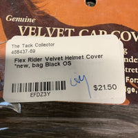 Velvet Helmet Cover *new, bag
