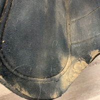 Pr Neoprene Closed Hind Boots, velro *v,dirty, edges: torn, pilly & rubs, scrapes, rubs, fair
