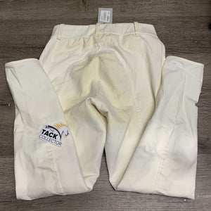 Full Seat Breeches *vgc, seat stains, older, seam puckers, stains, discolored