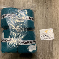 Set of 4 Fleece Polo Wraps, bag *new