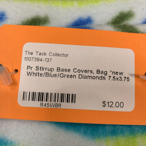 Pr Stirrup Base Covers, Bag *new