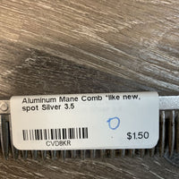 Aluminum Mane Comb *like new, spot