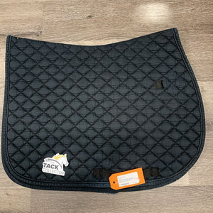 Quilt Jumper Saddle Pad *gc, faded, mnr dirt, hair, stained, tears, rubbed, pilly