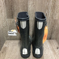 JUNIORS Rubber Boots *vgc, mnr dirt/stains, faded/discolored?