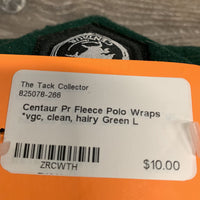 Pr Fleece Polo Wraps *vgc, clean, hairy
