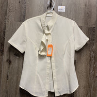 SS Show Shirt, 1 Velcro Collar *vgc, older, button hole threads